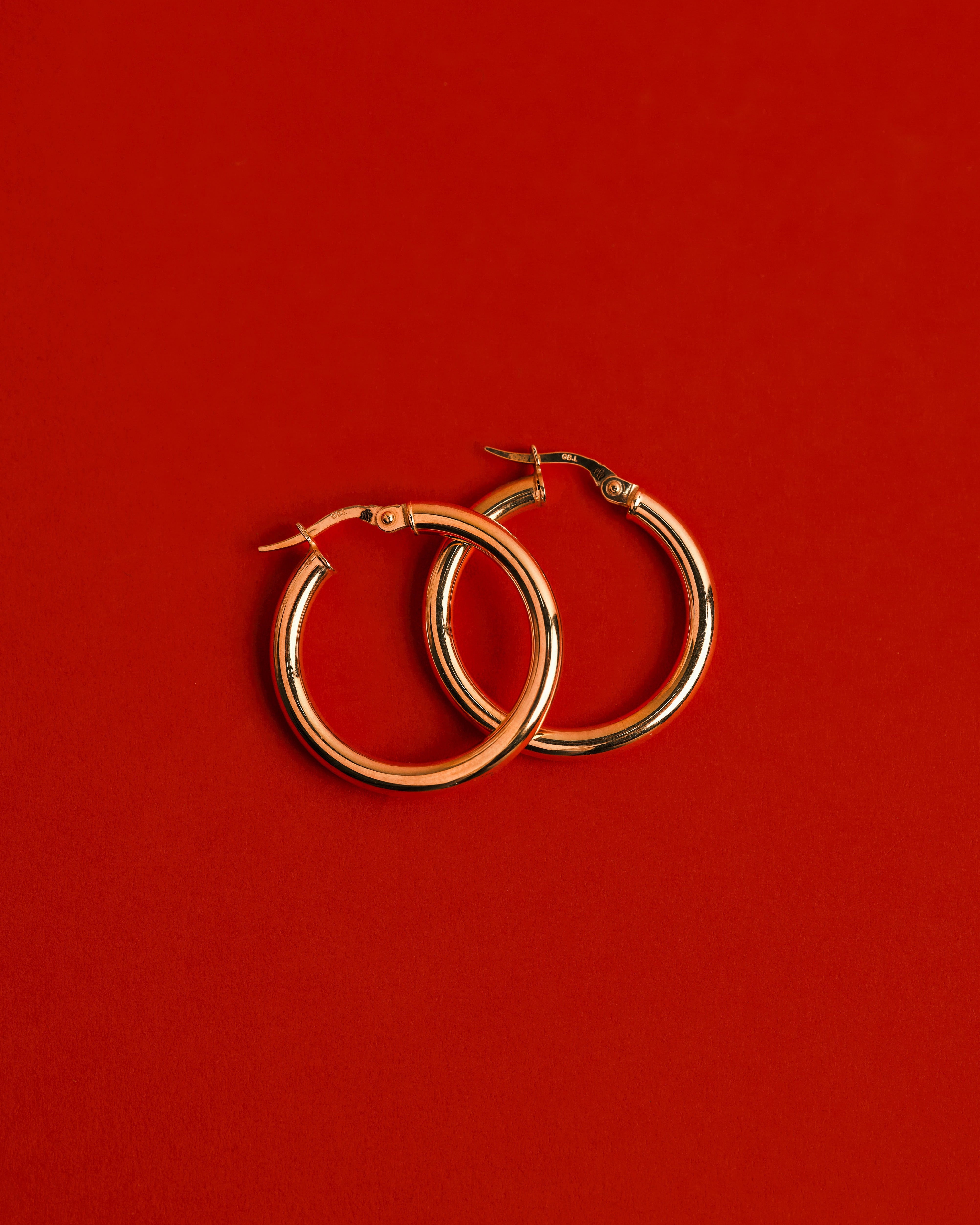 Brandy Gold Hoop Earring 26 mm