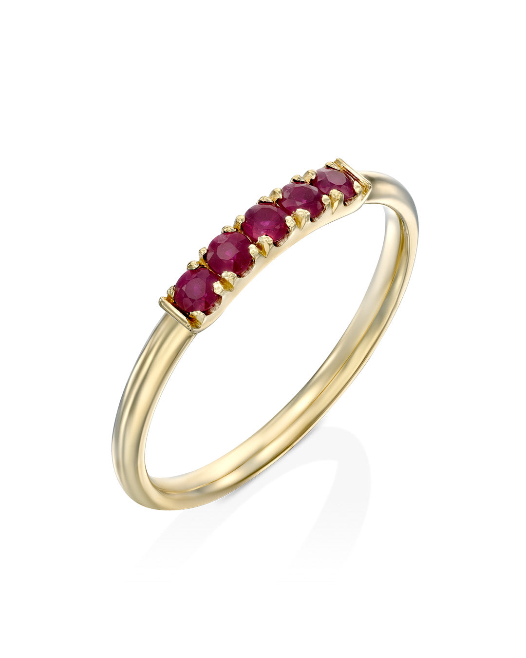 Candy Gold Ring With Ruby