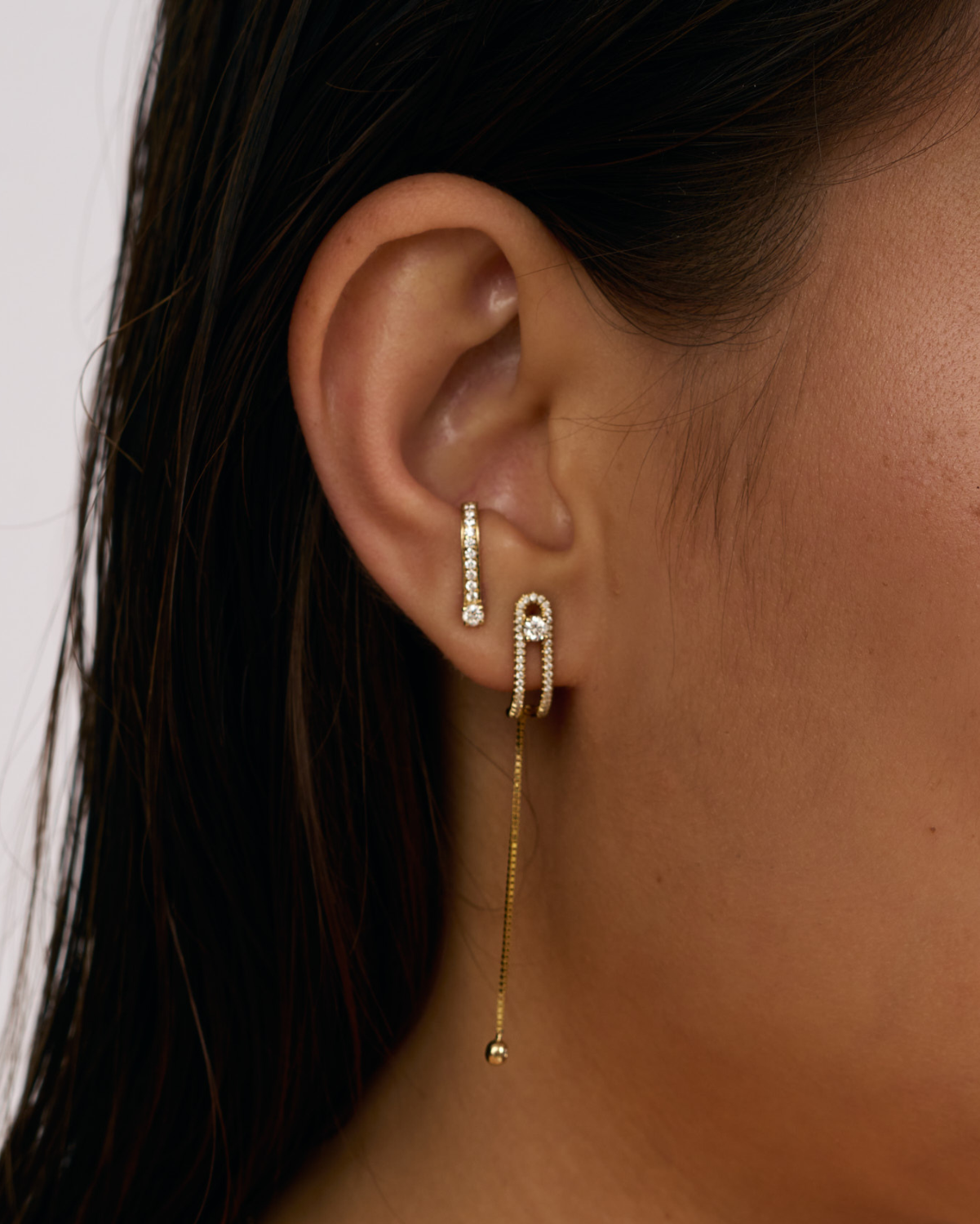 Earring 13 - White Diamonds