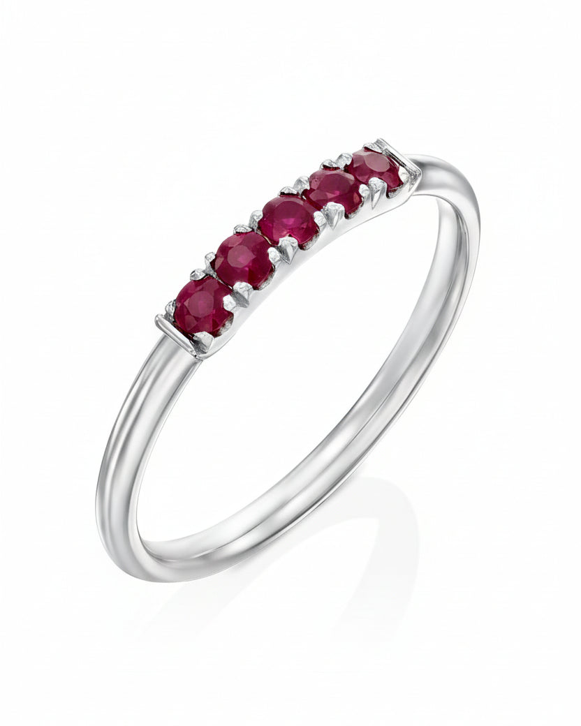 Candy Gold Ring With Ruby