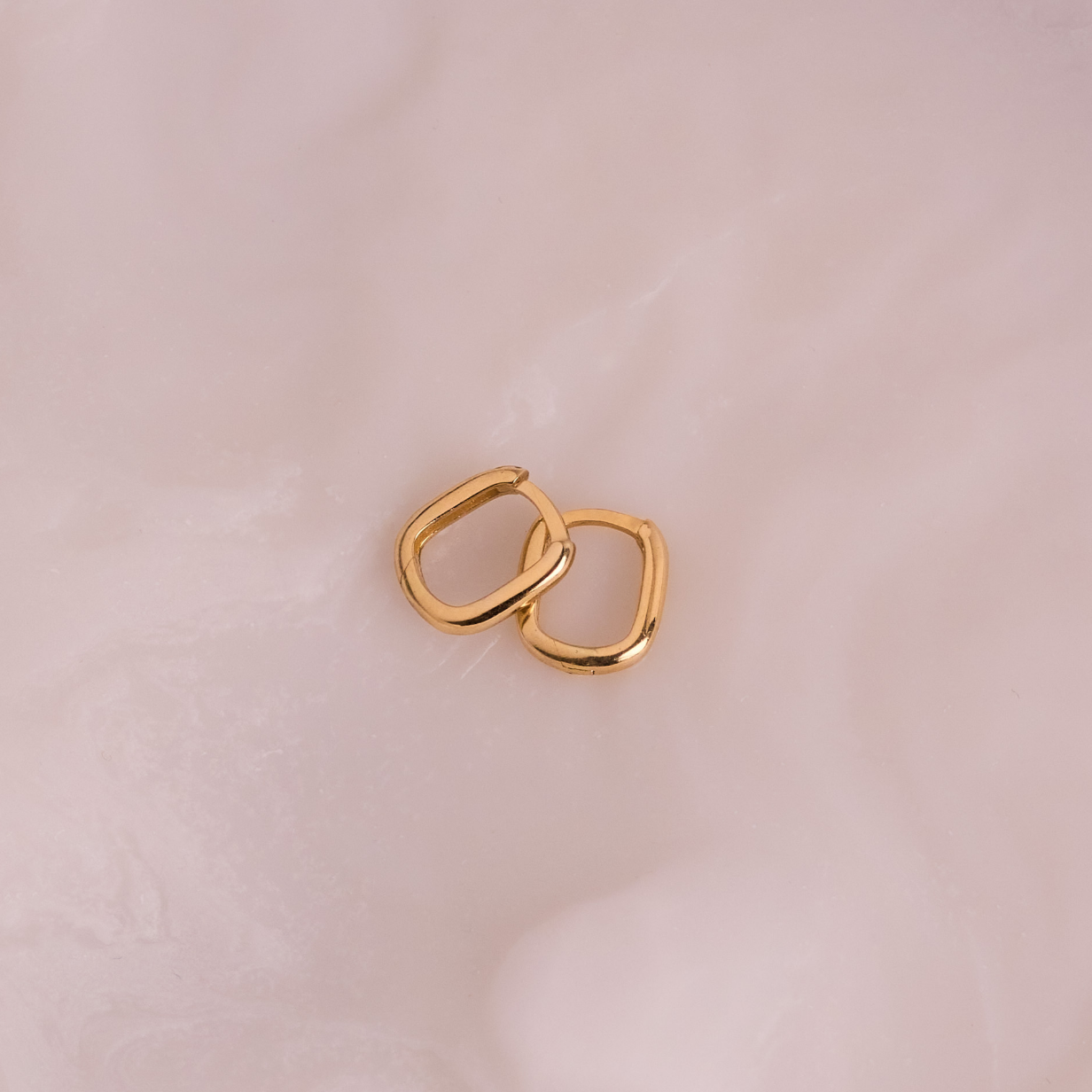 Sol Gold Hoop Earring