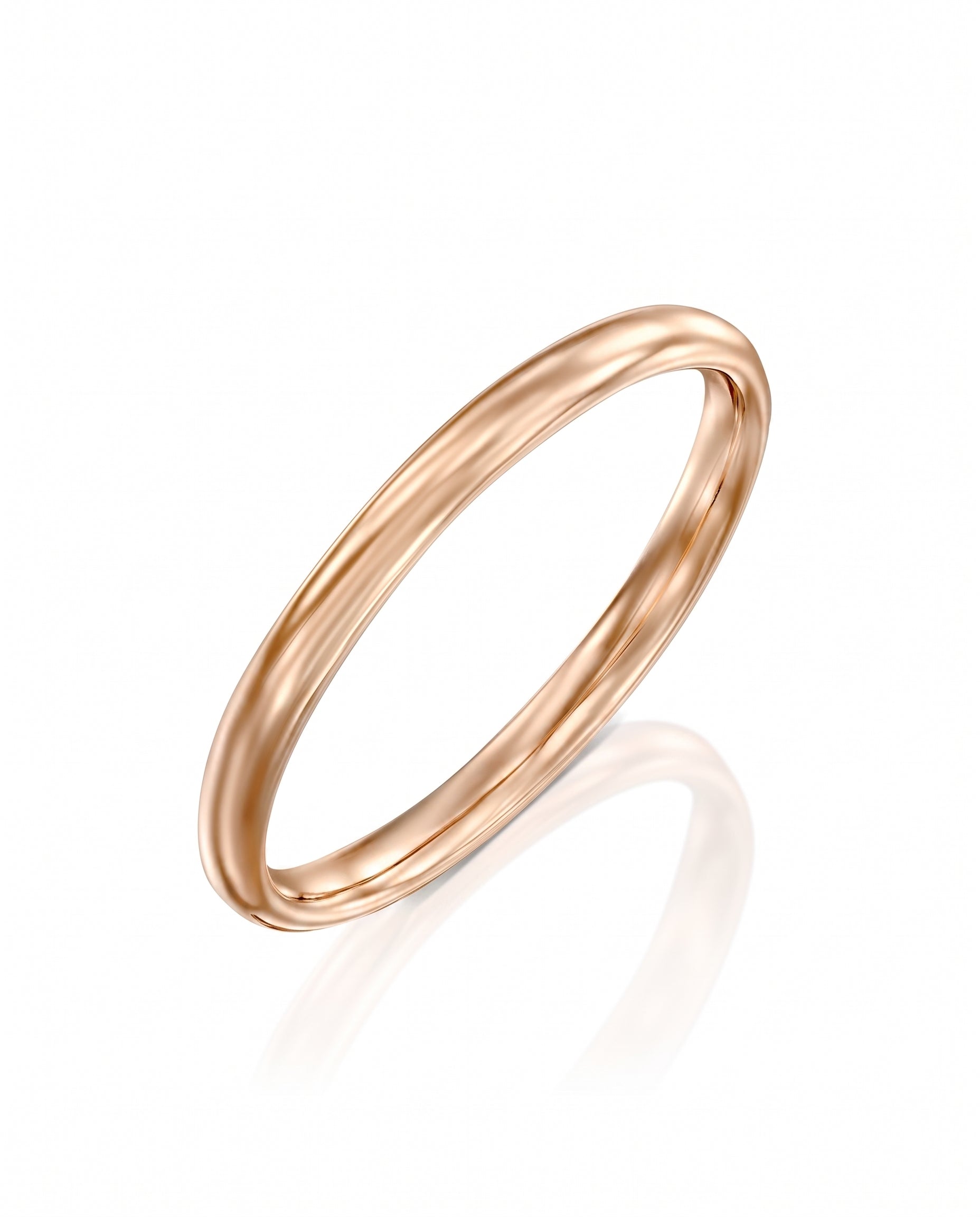 Jessie Gold Wedding Band - 2mm