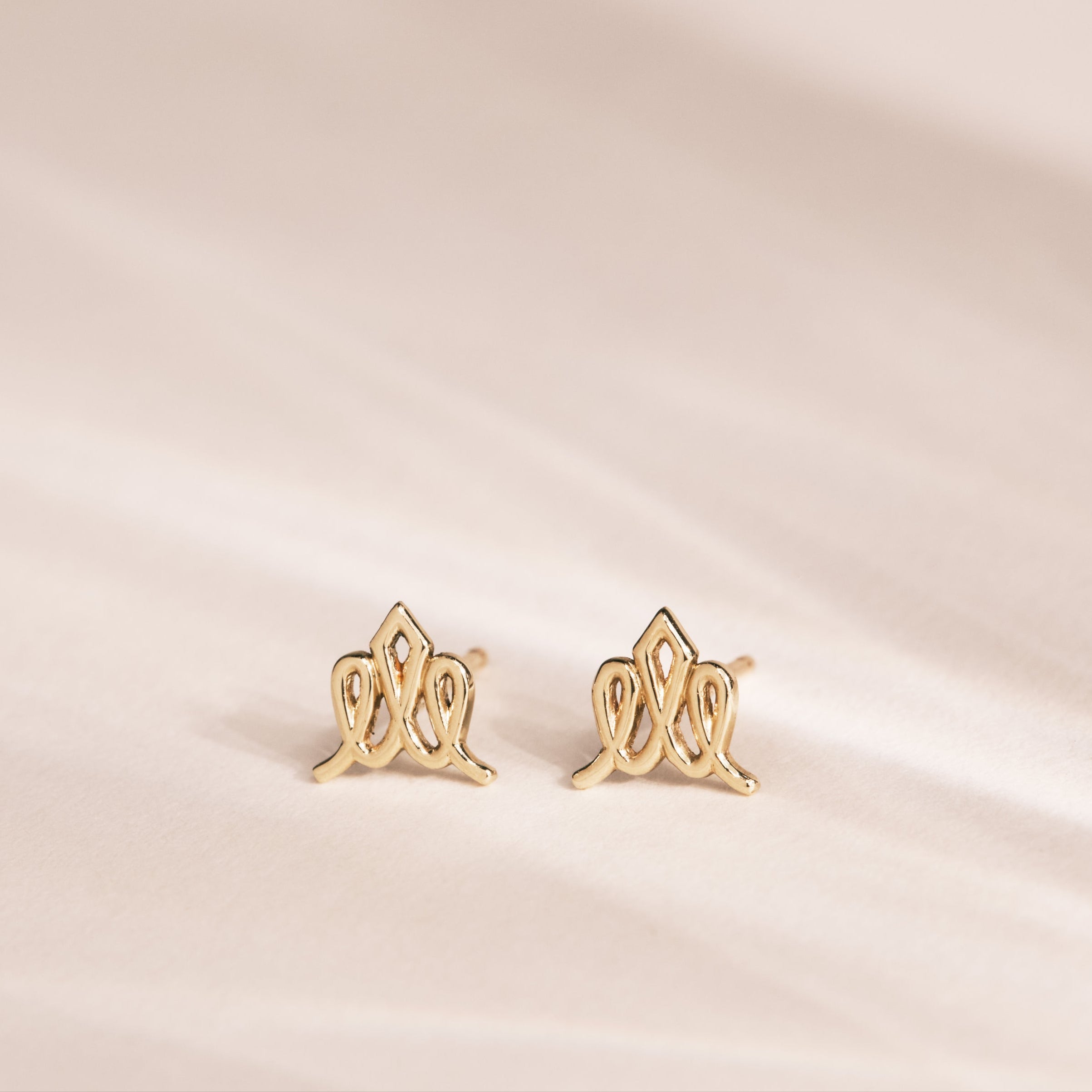 Small Crown Earring