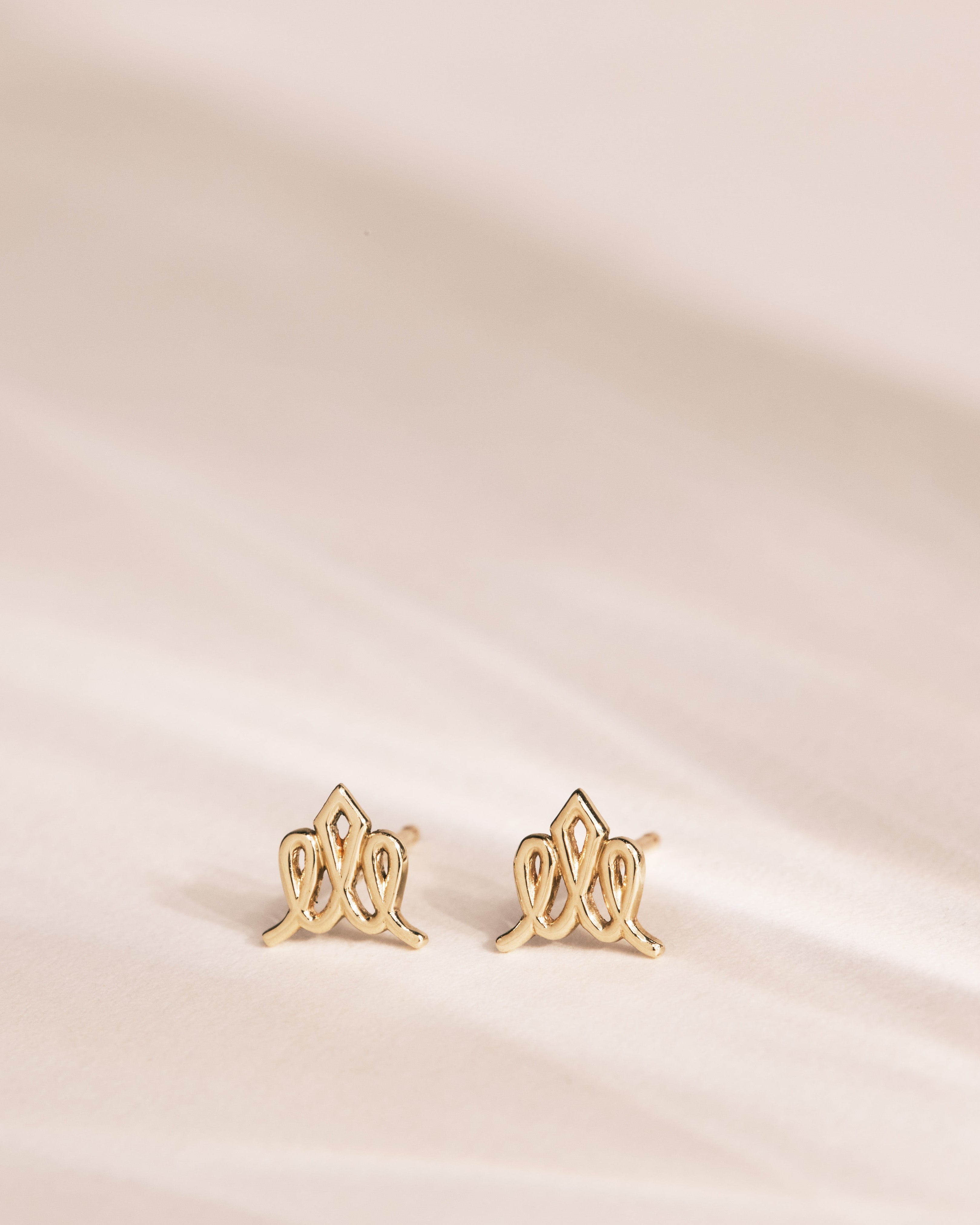 Small Crown Earring