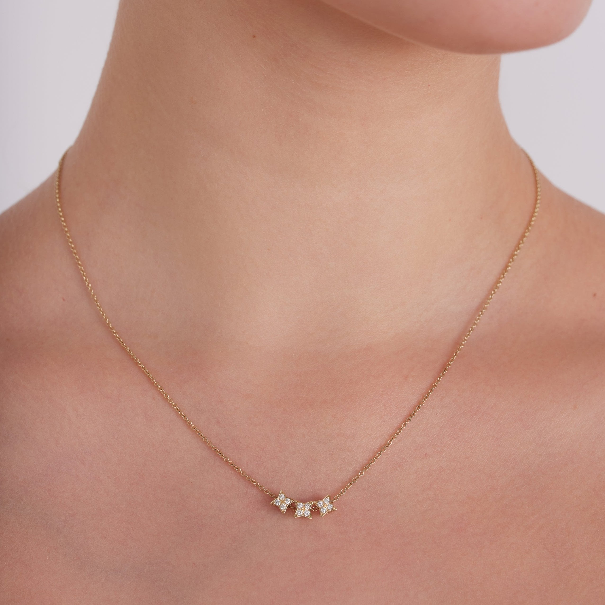 Jupiter Necklace with Diamonds