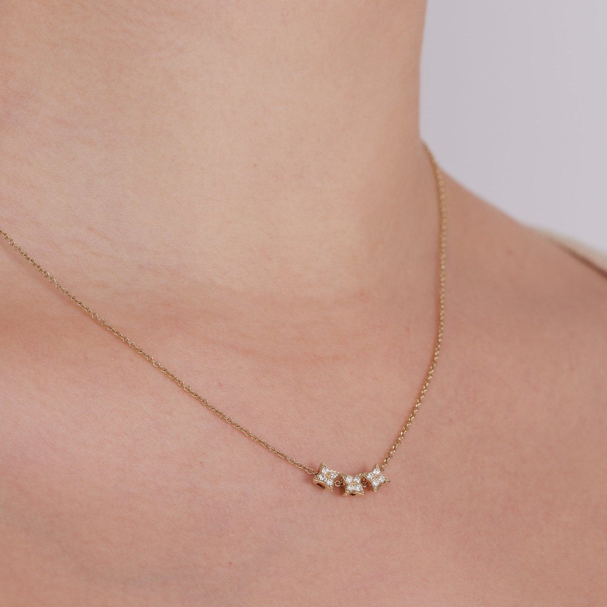 Jupiter Necklace with Diamonds