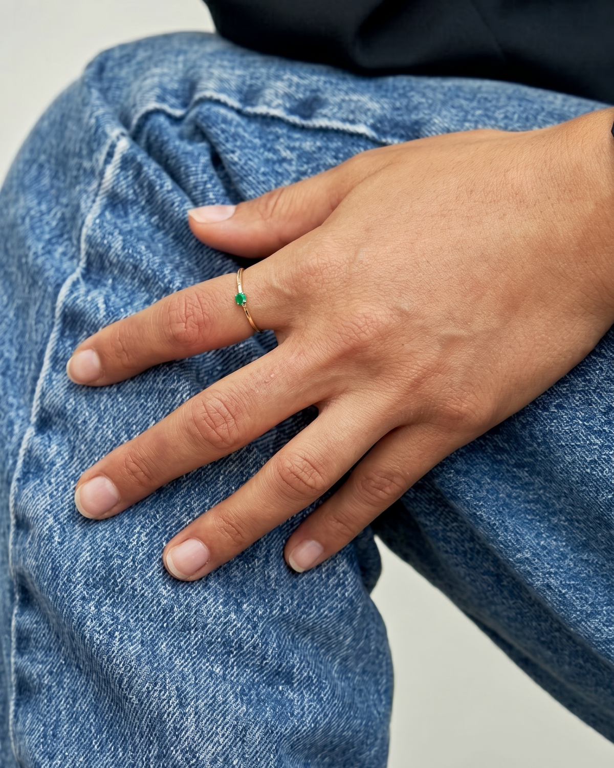 Kahlo Ring Emerald