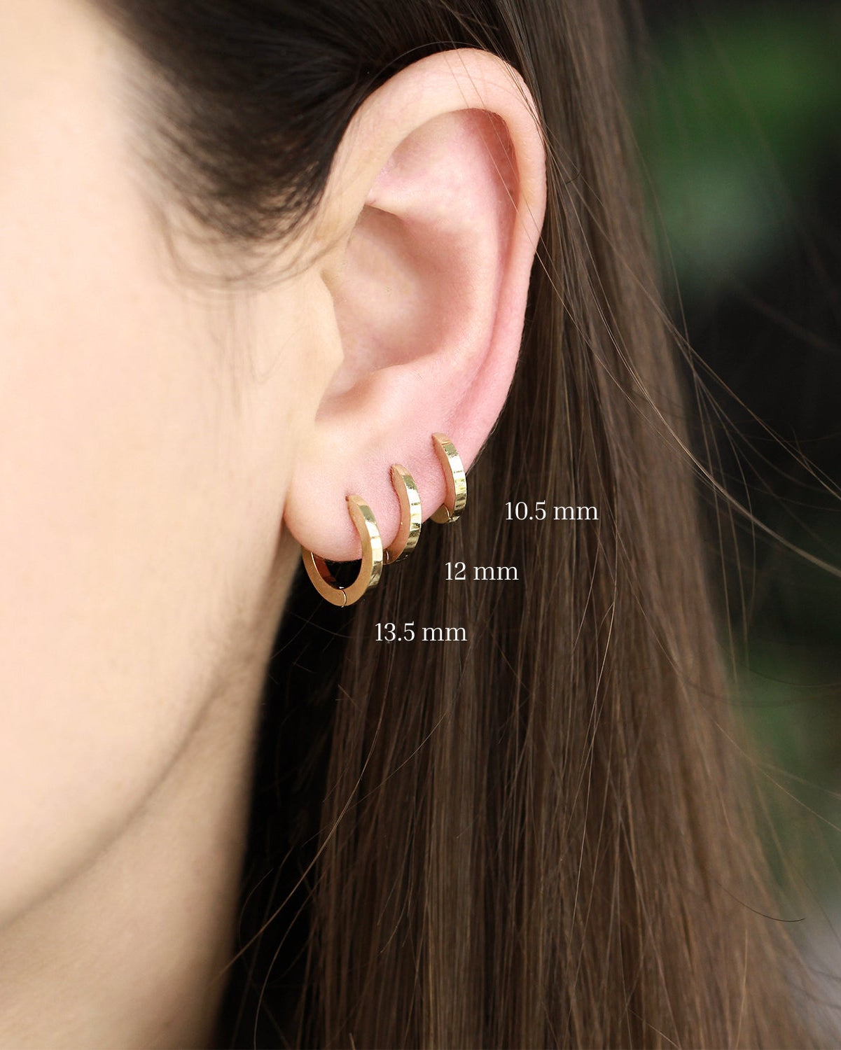khloe Gold Hoop Earring