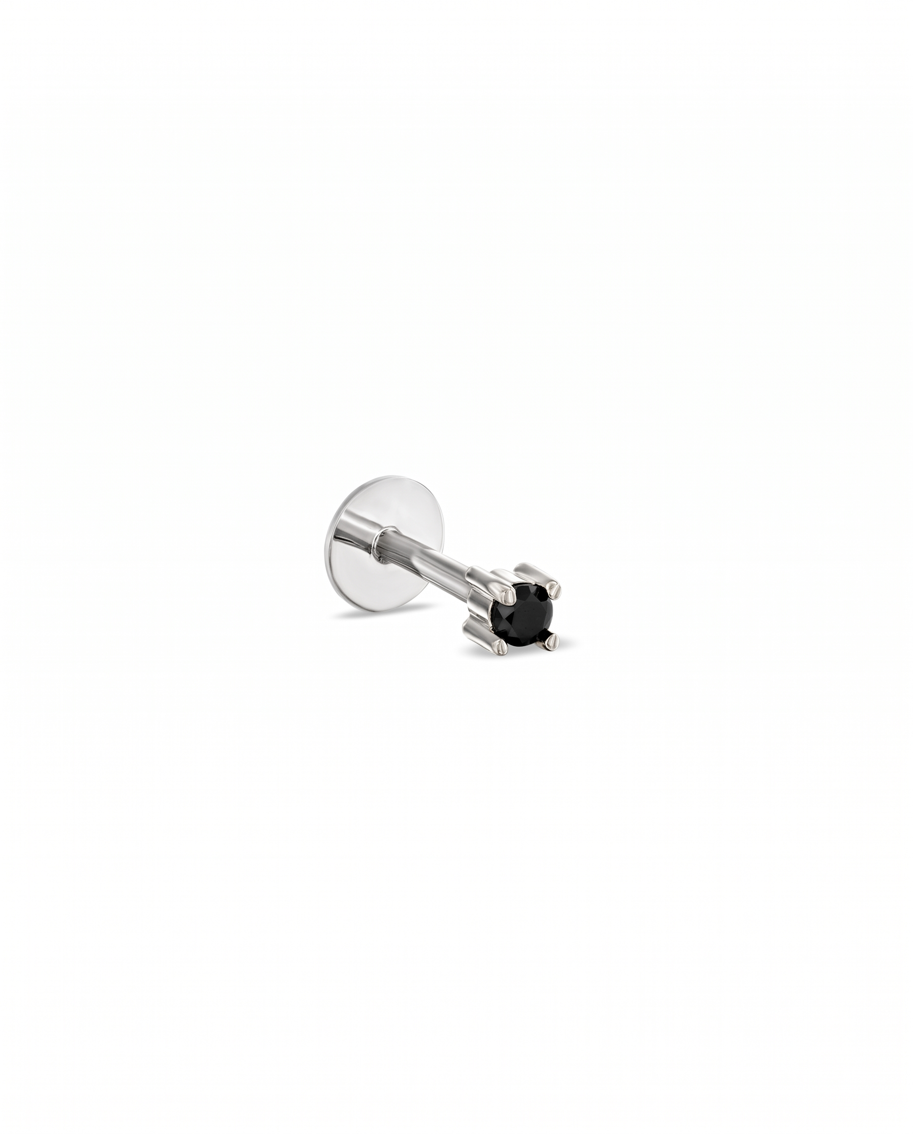 Martina Piercing Earring Black Diamond