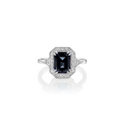 Katerina Ring With Black and White Diamonds