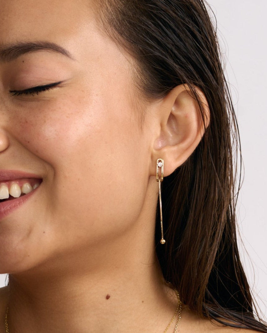 Earring 12 - White Diamonds