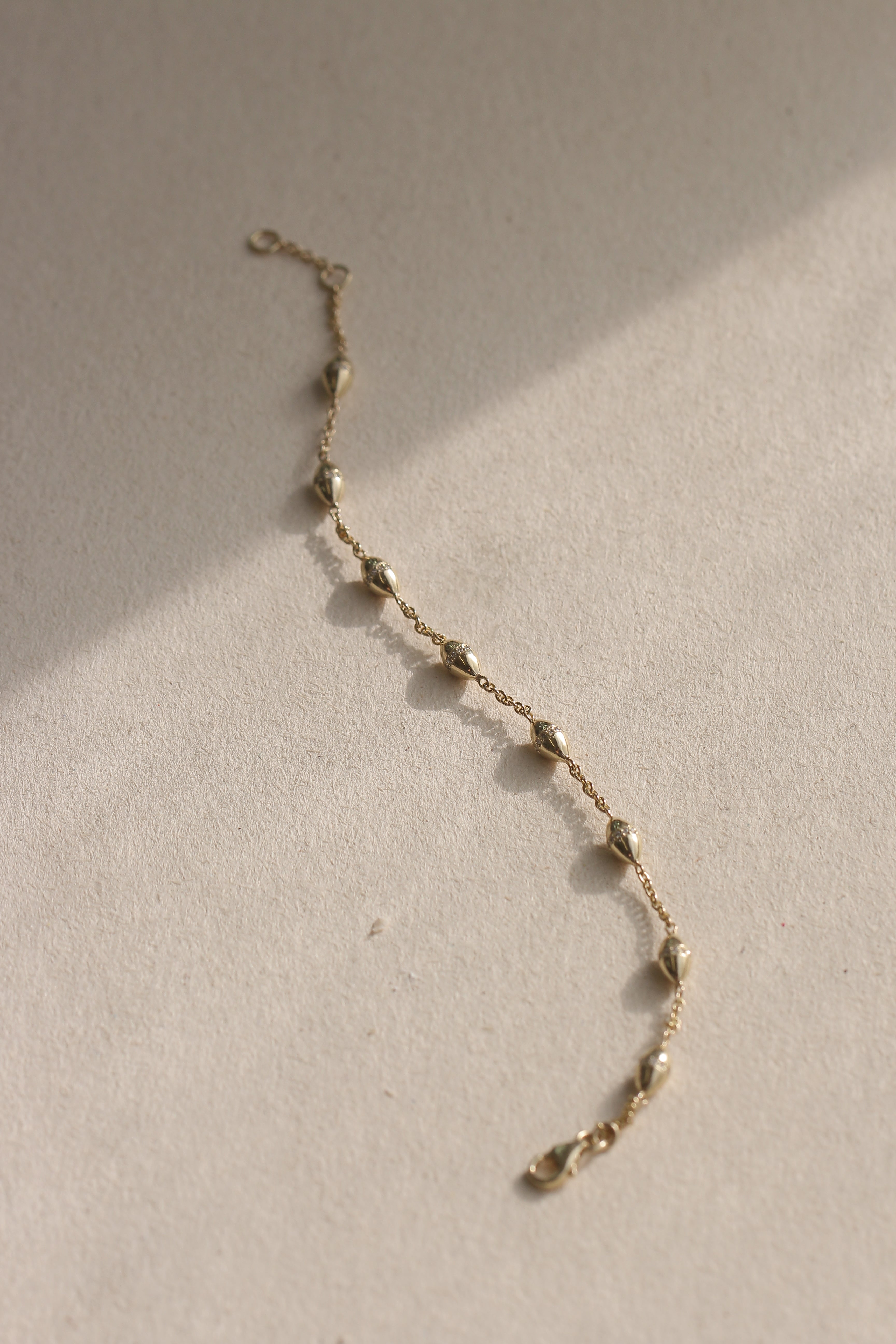 Arcoco Encrusted Bracelet White Diamonds