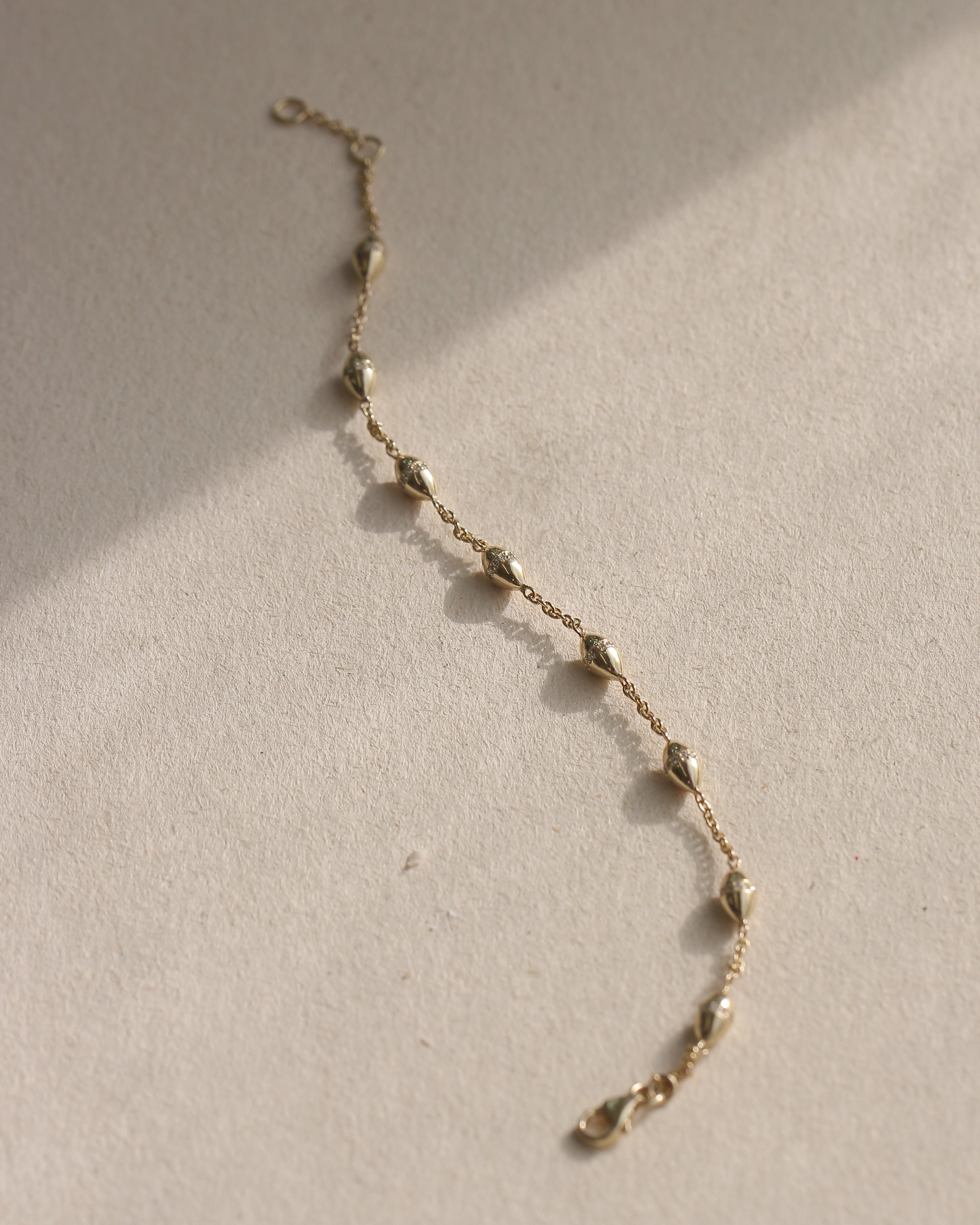 Arcoco Encrusted Bracelet White Diamonds