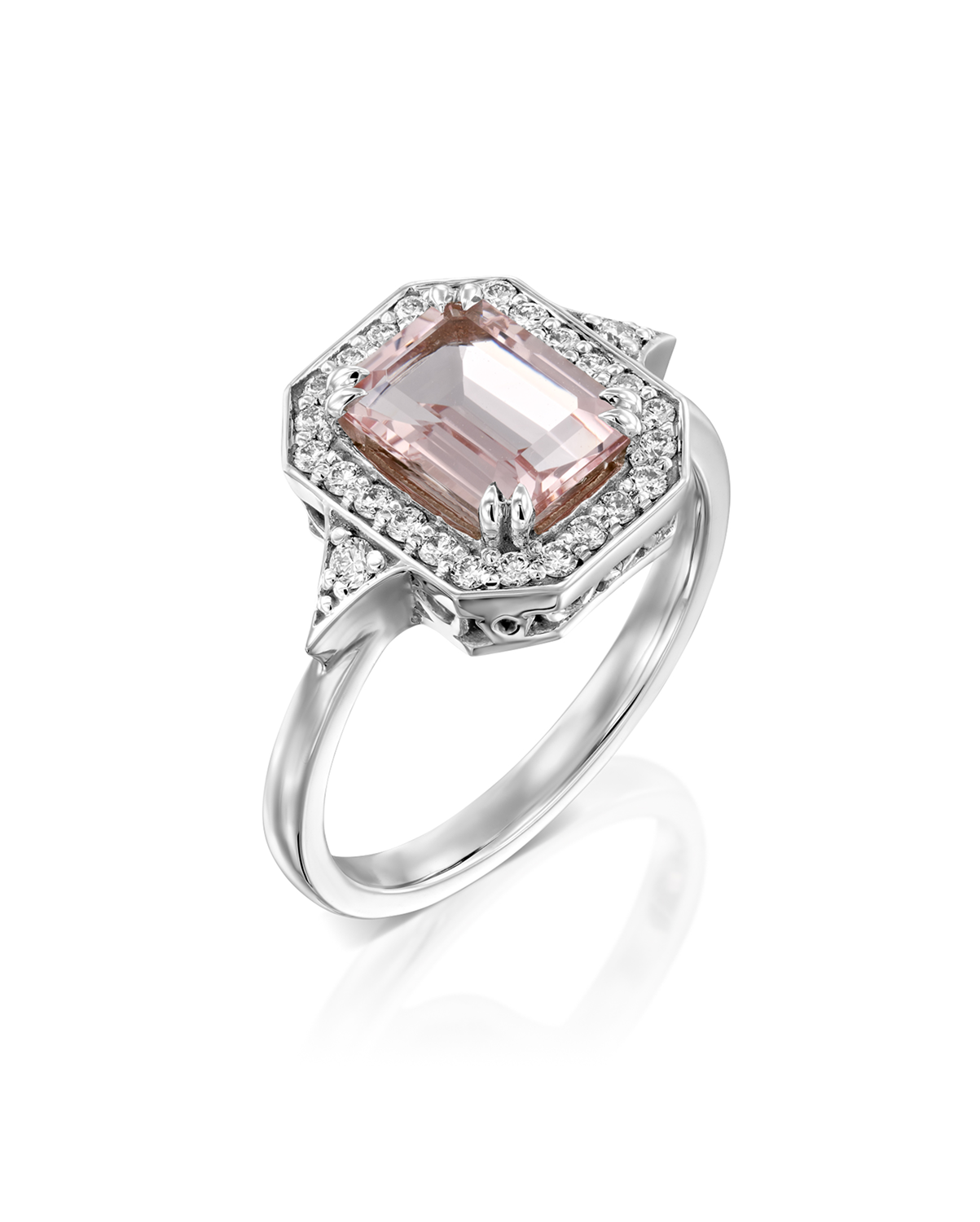 Katerina Ring With Morganite