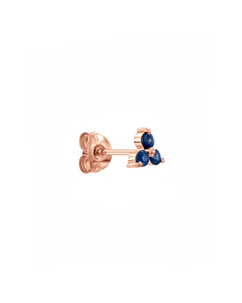 Mini Grace Earring With Sapphire