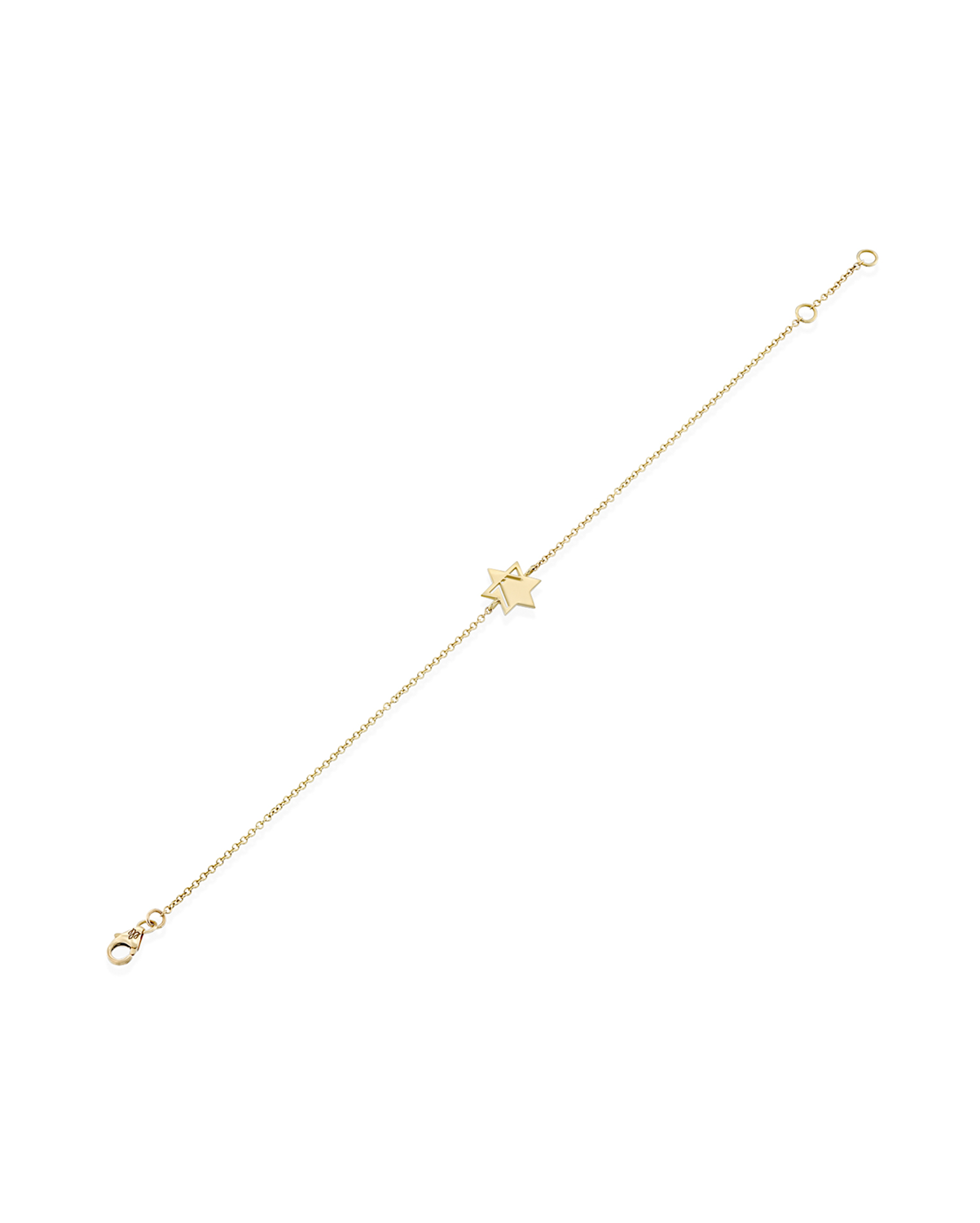 Heroism Star Of David Gold bracelet