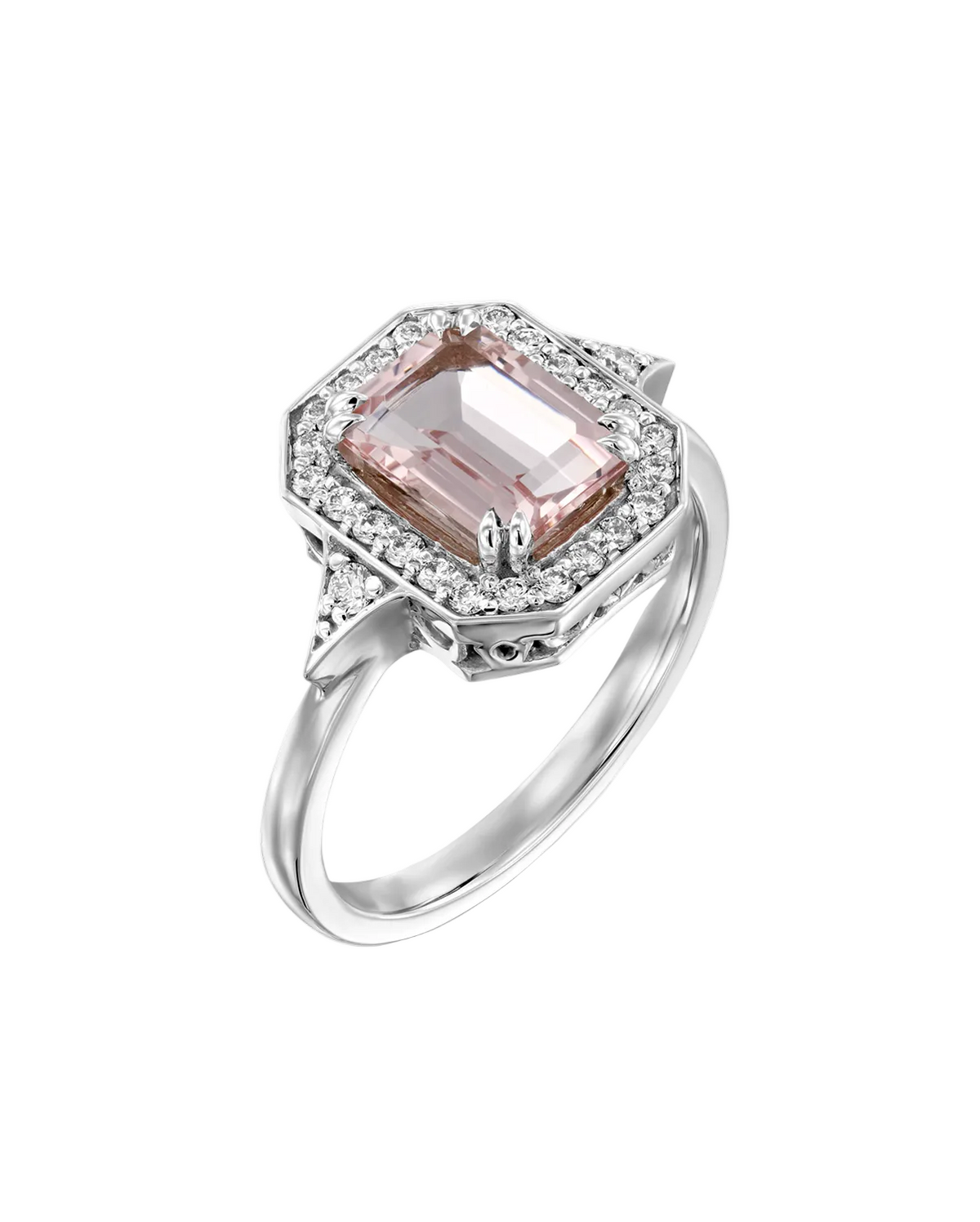 Katerina Ring With Morganite