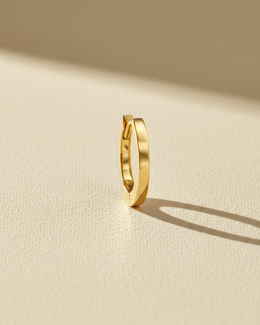 khloe Gold Hoop Earring