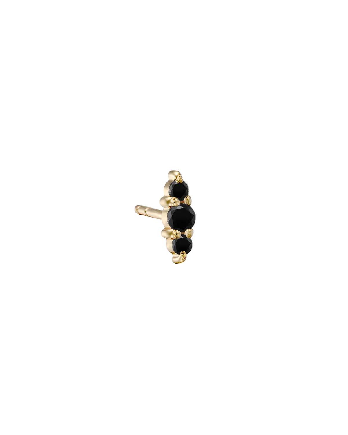 Audrey Earring Black Diamonds