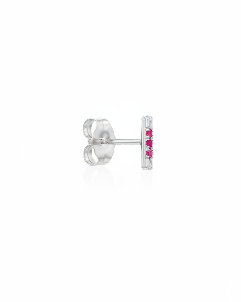 Valerie Earring pink sapphire