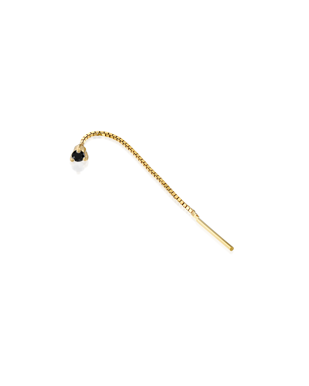 Noni Black Diamond Earring