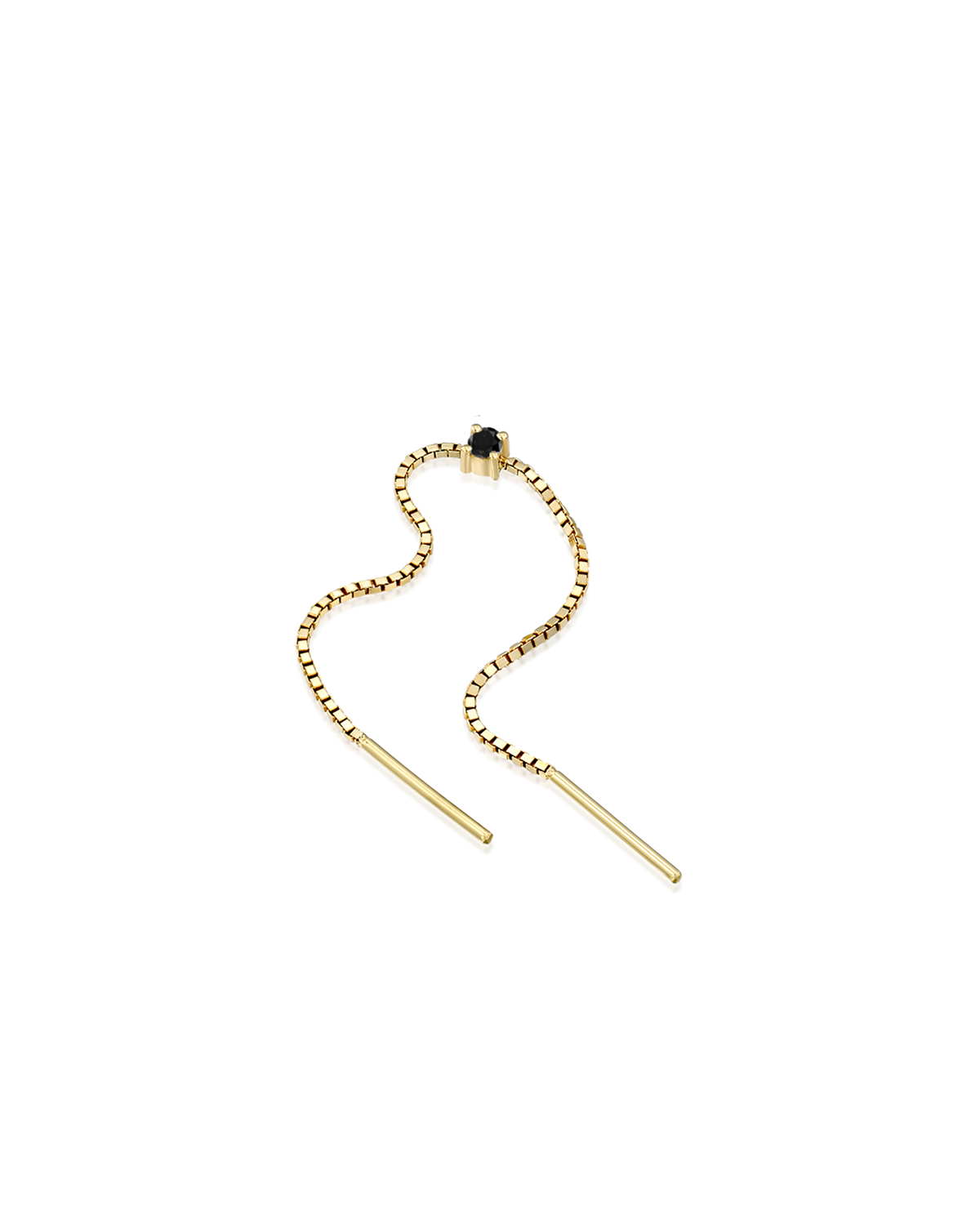 Nina Earring Black diamond