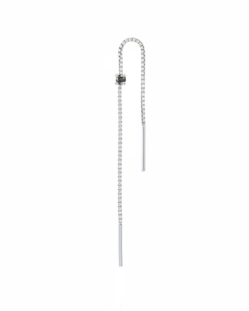 Nina Earring Gray diamond