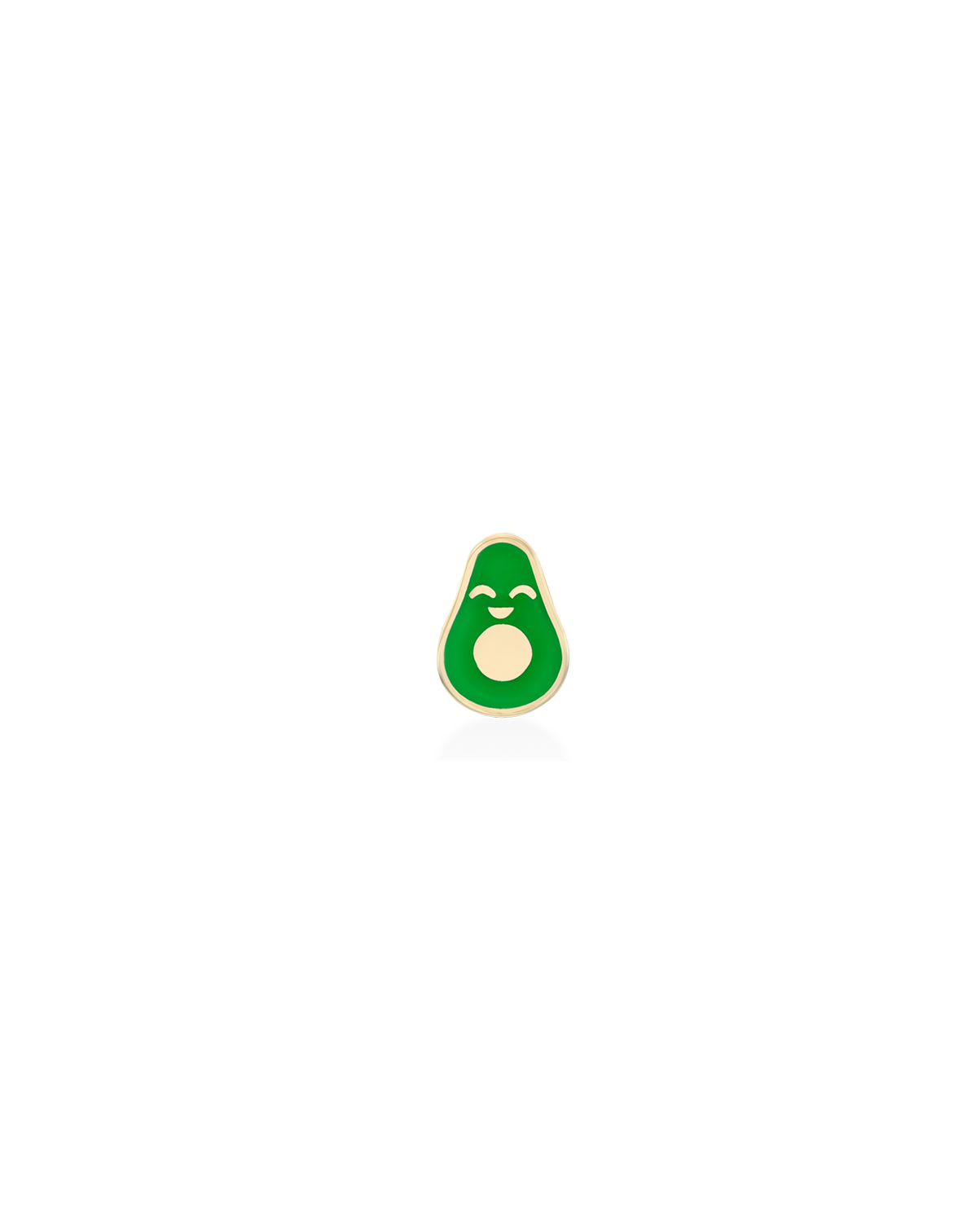 Avocado Gold Earring