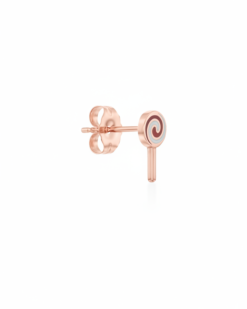 Lollipop Gold Earring