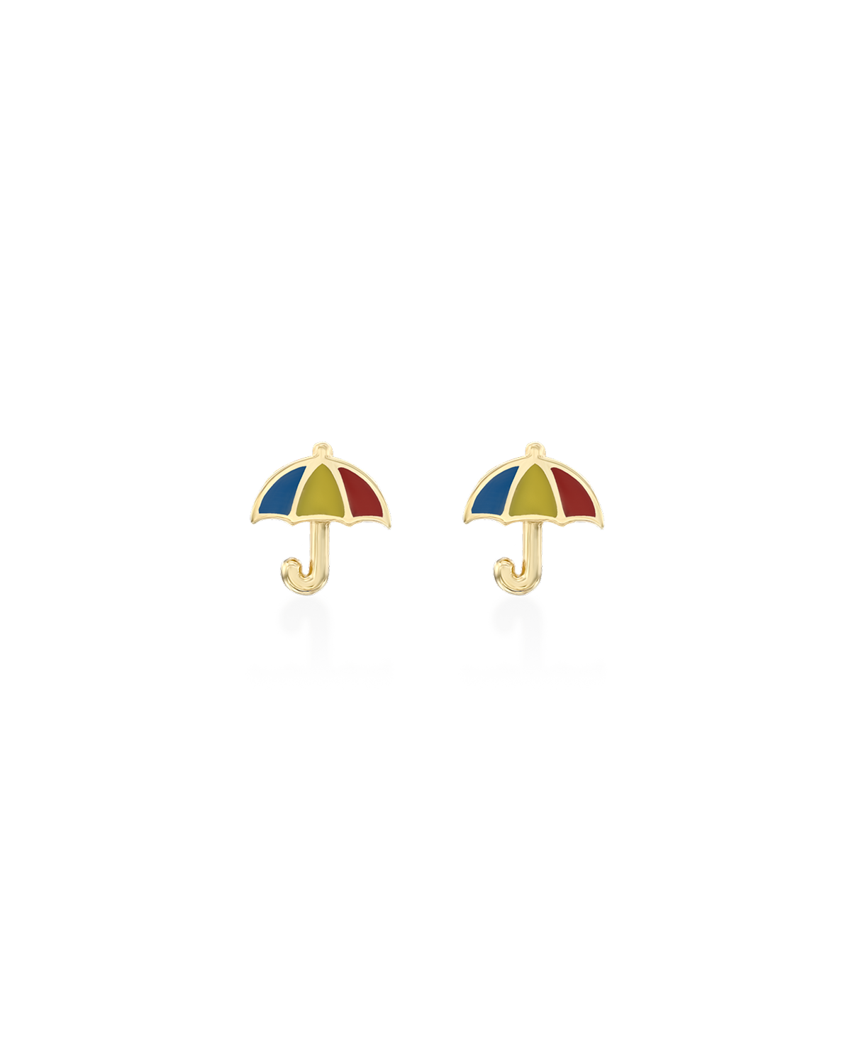 Umbrella Gold Earring