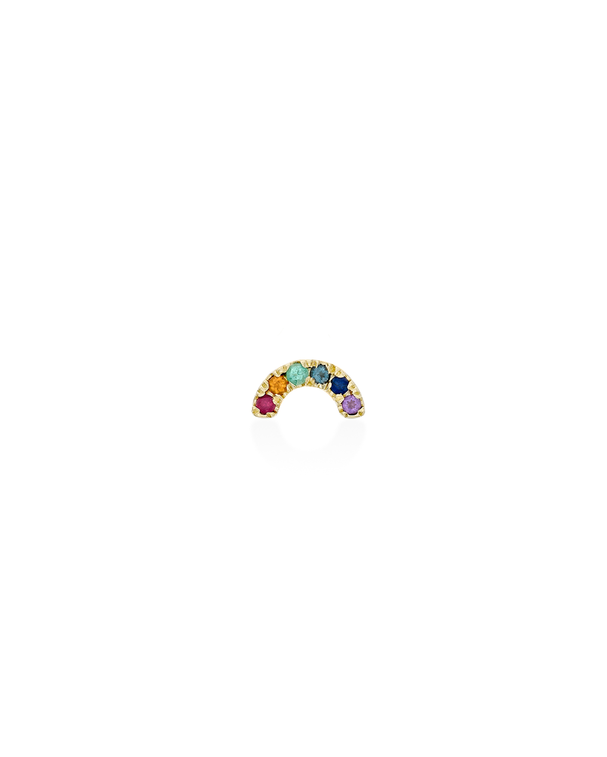 Gold Rainbow Earrings