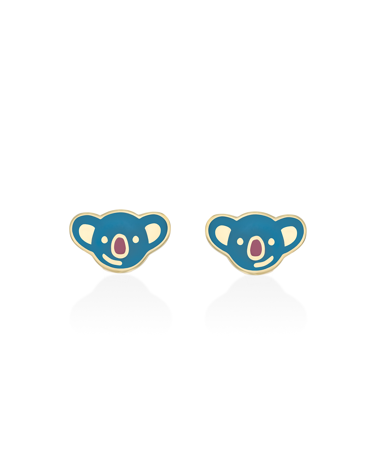 Koala Gold Earring