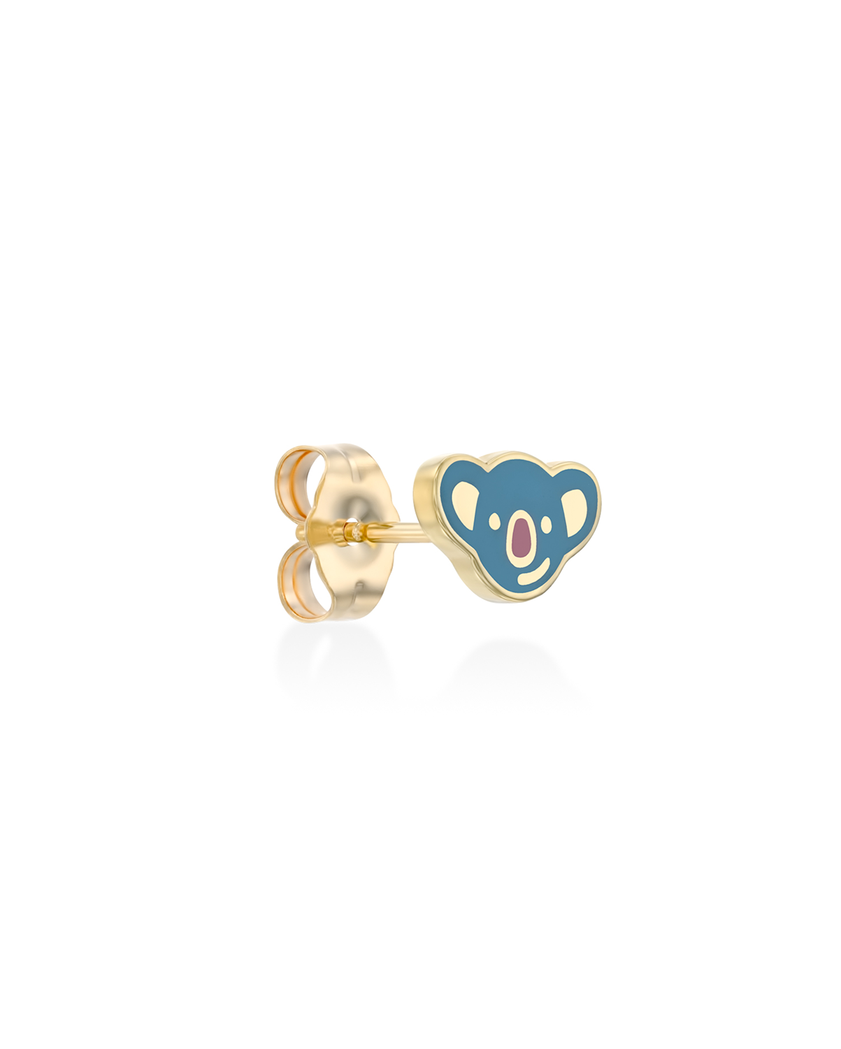 Koala Gold Earring