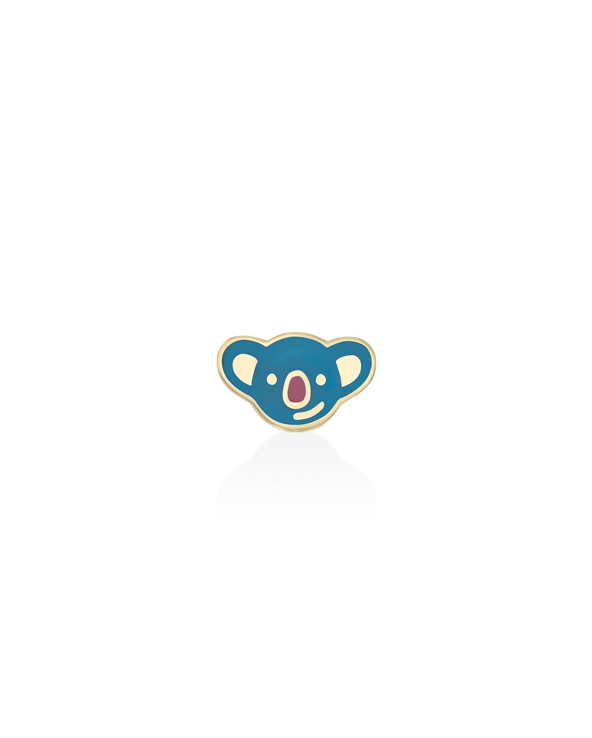 Koala Gold Earring