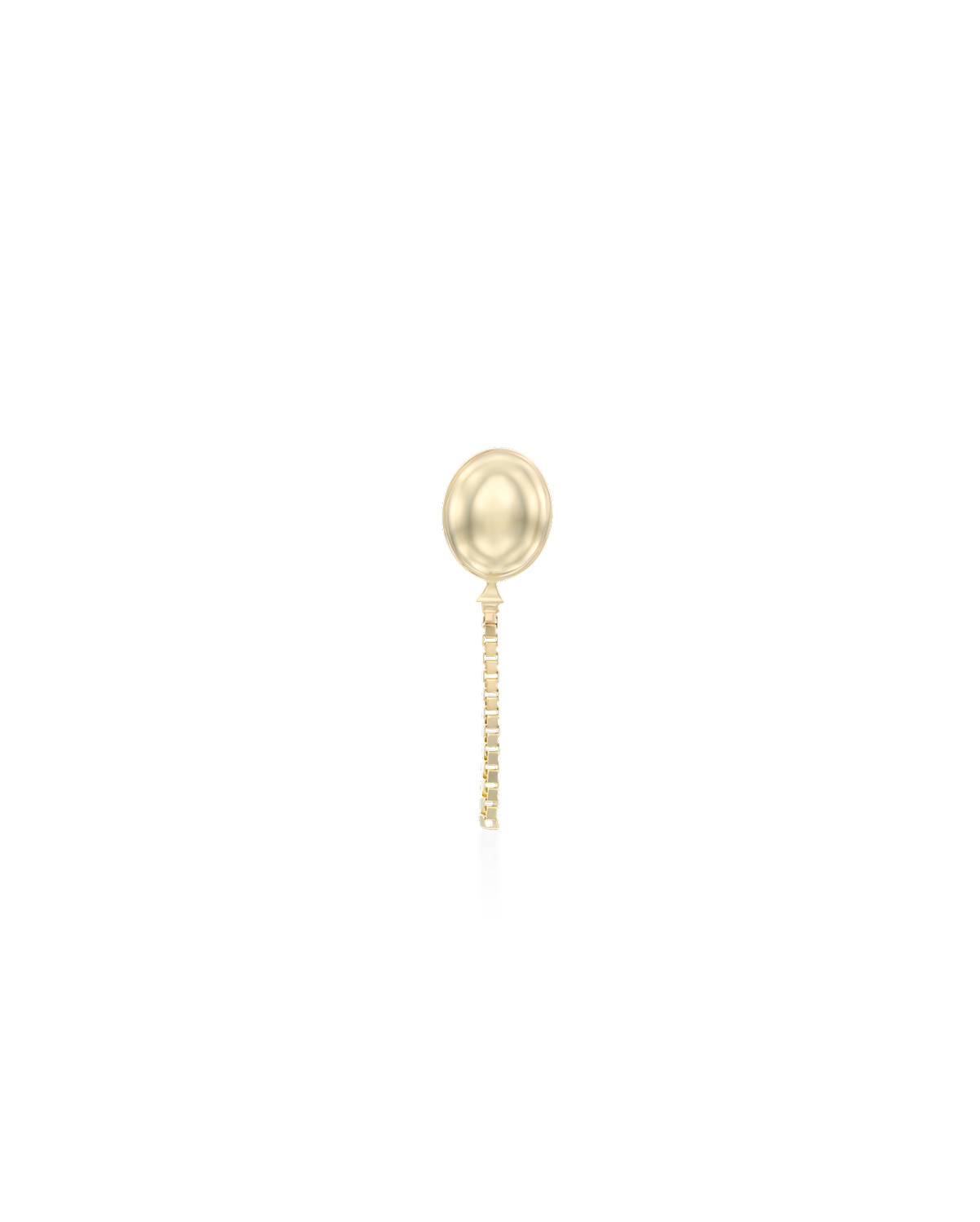 Balloon Gold Earring