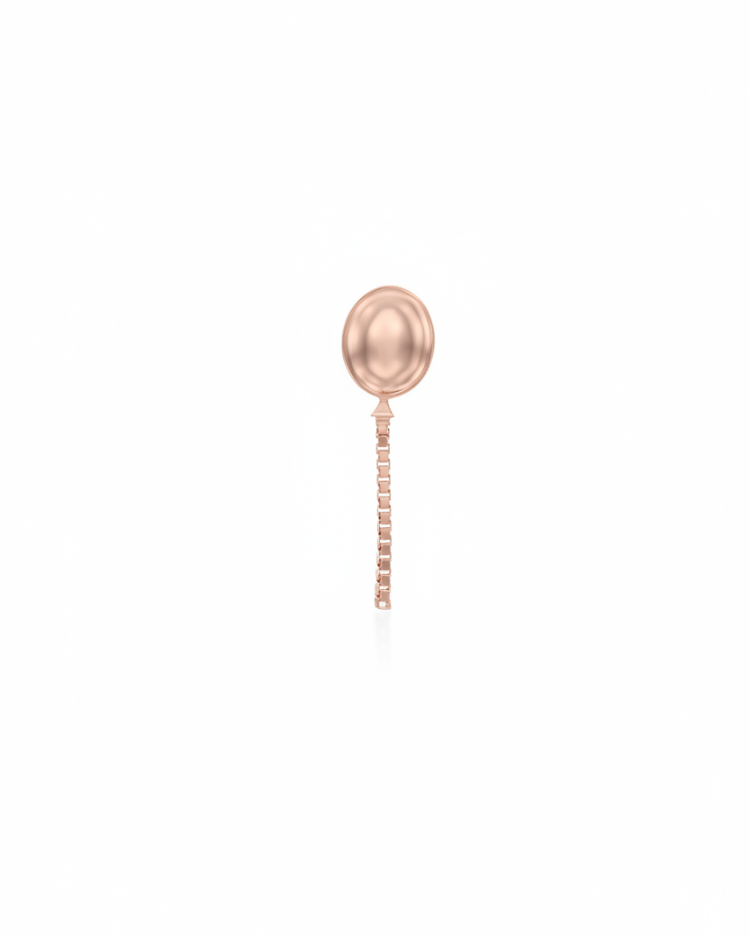 Balloon Gold Earring