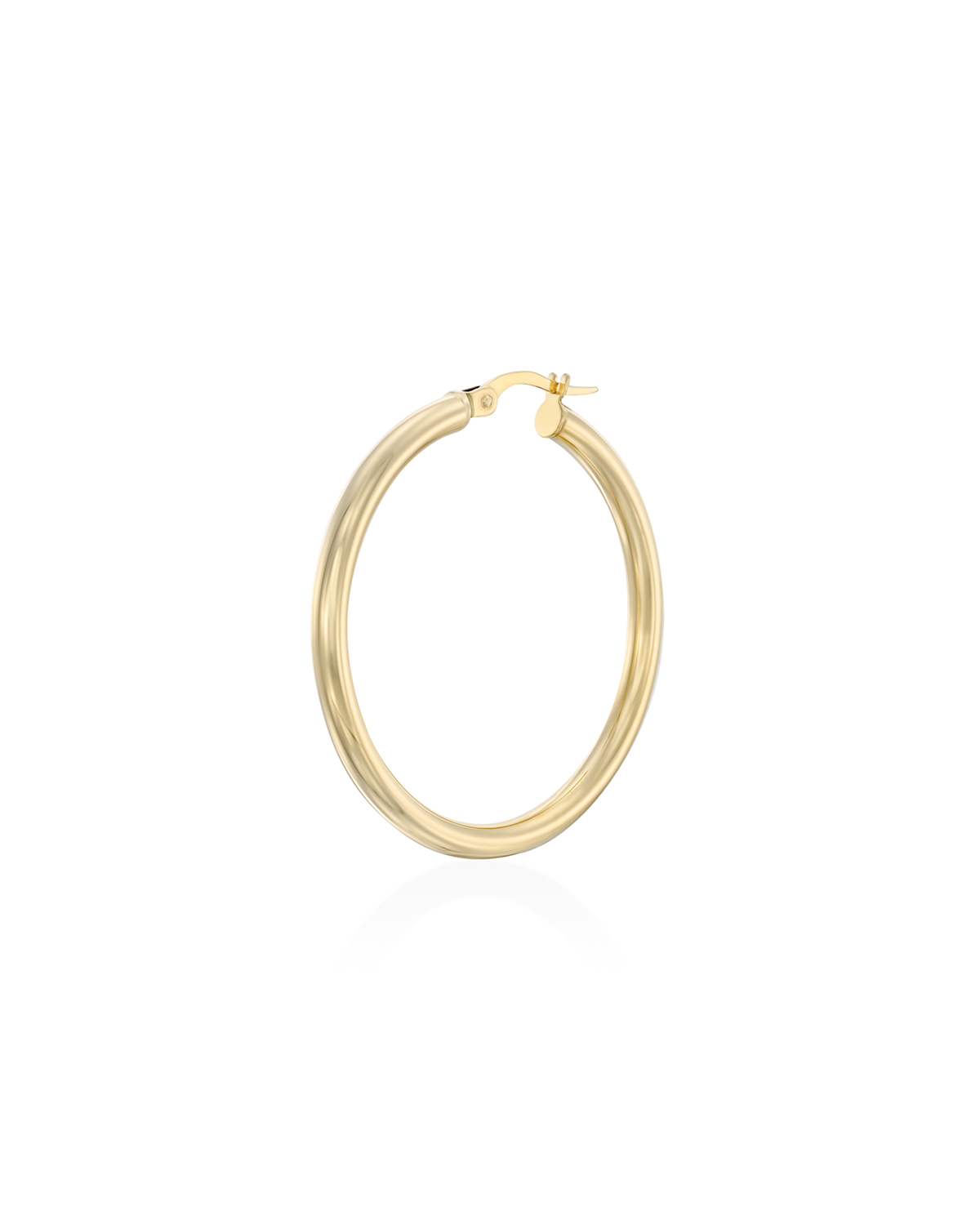 Brandy Gold Hoop Earring 50 mm