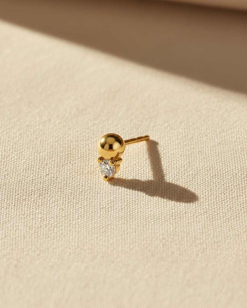 Marie Earring White Diamond