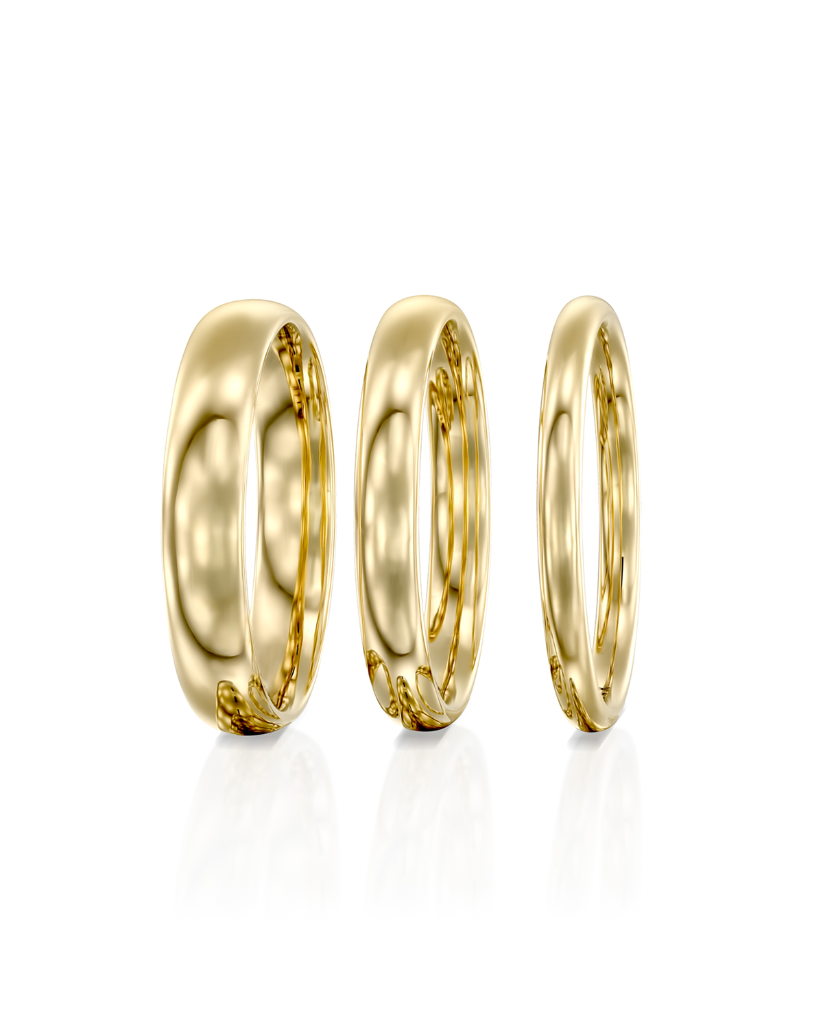 Jessie Gold Wedding Band - 4mm