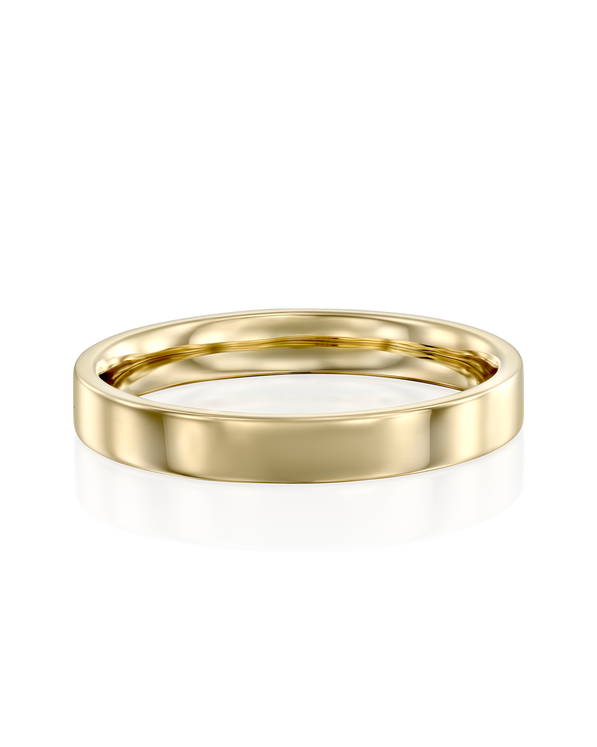 Frankie Gold Wedding Band - 3mm