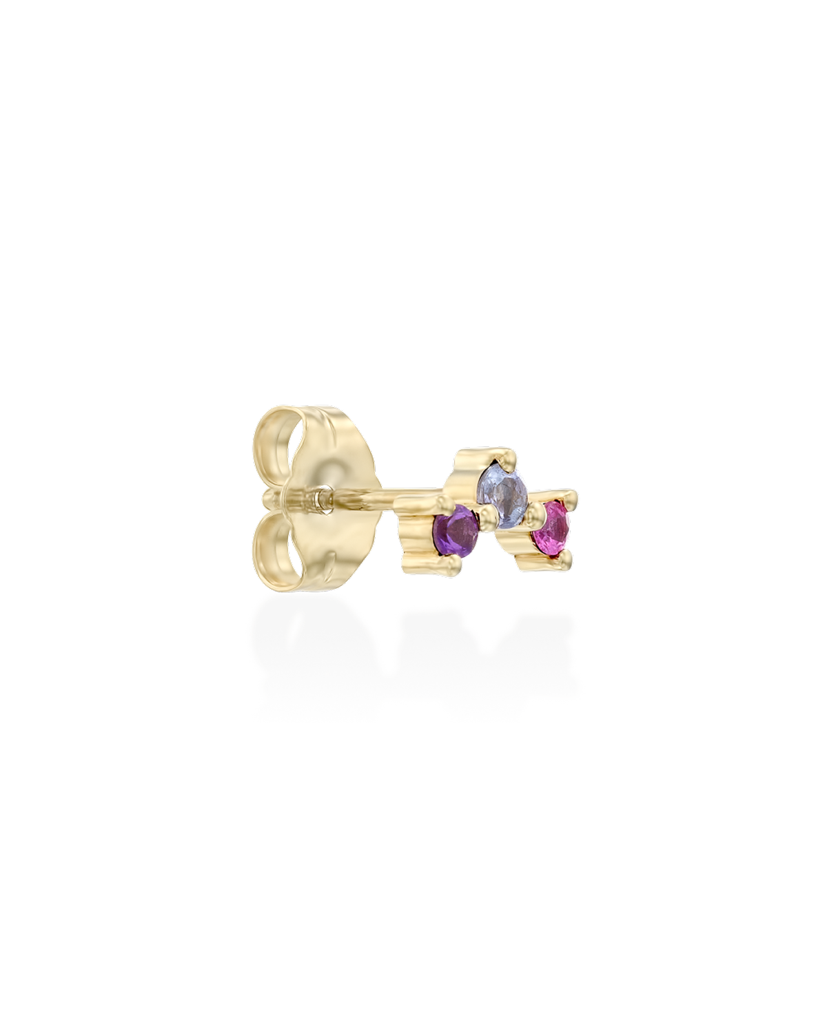 Frida purple rainbow Earring
