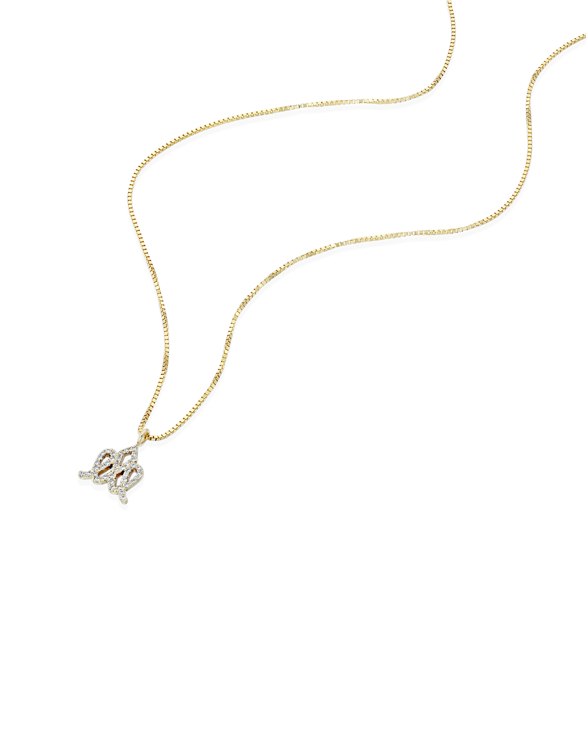 Encrusted Crown Necklace