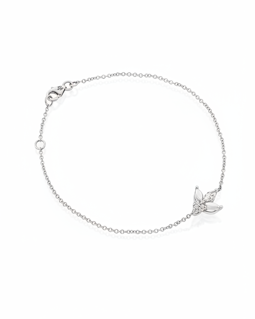 Jeanne poisson bracelet diamond