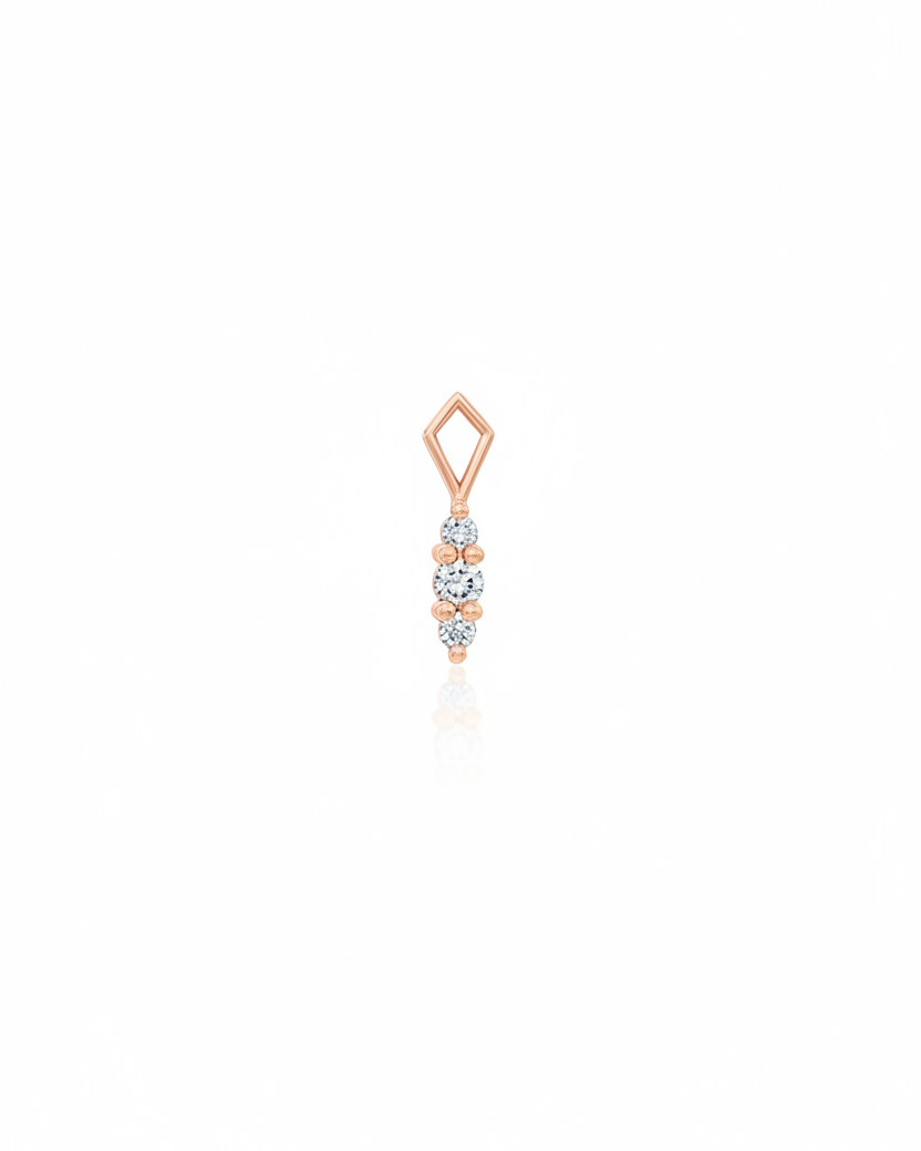 Audrey Charm diamonds