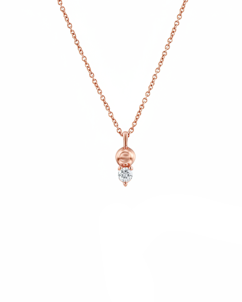 Marie Necklace White Diamond
