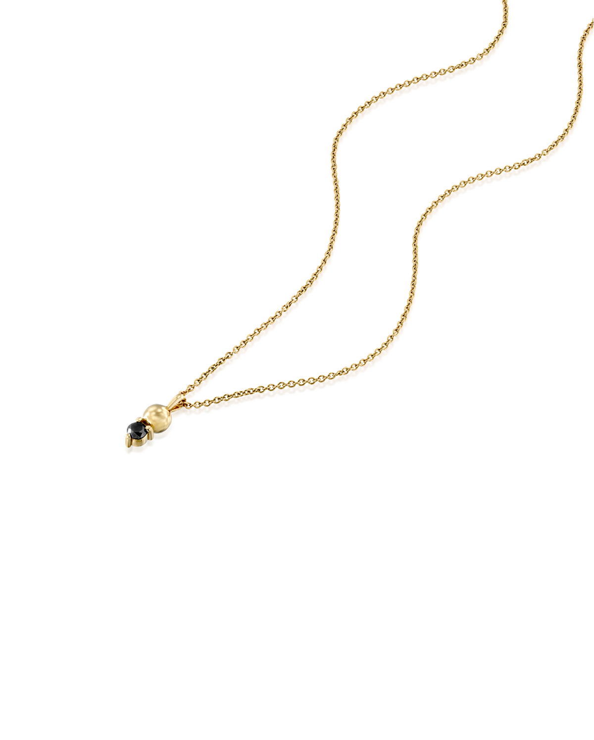 Marie Necklace Black Diamond