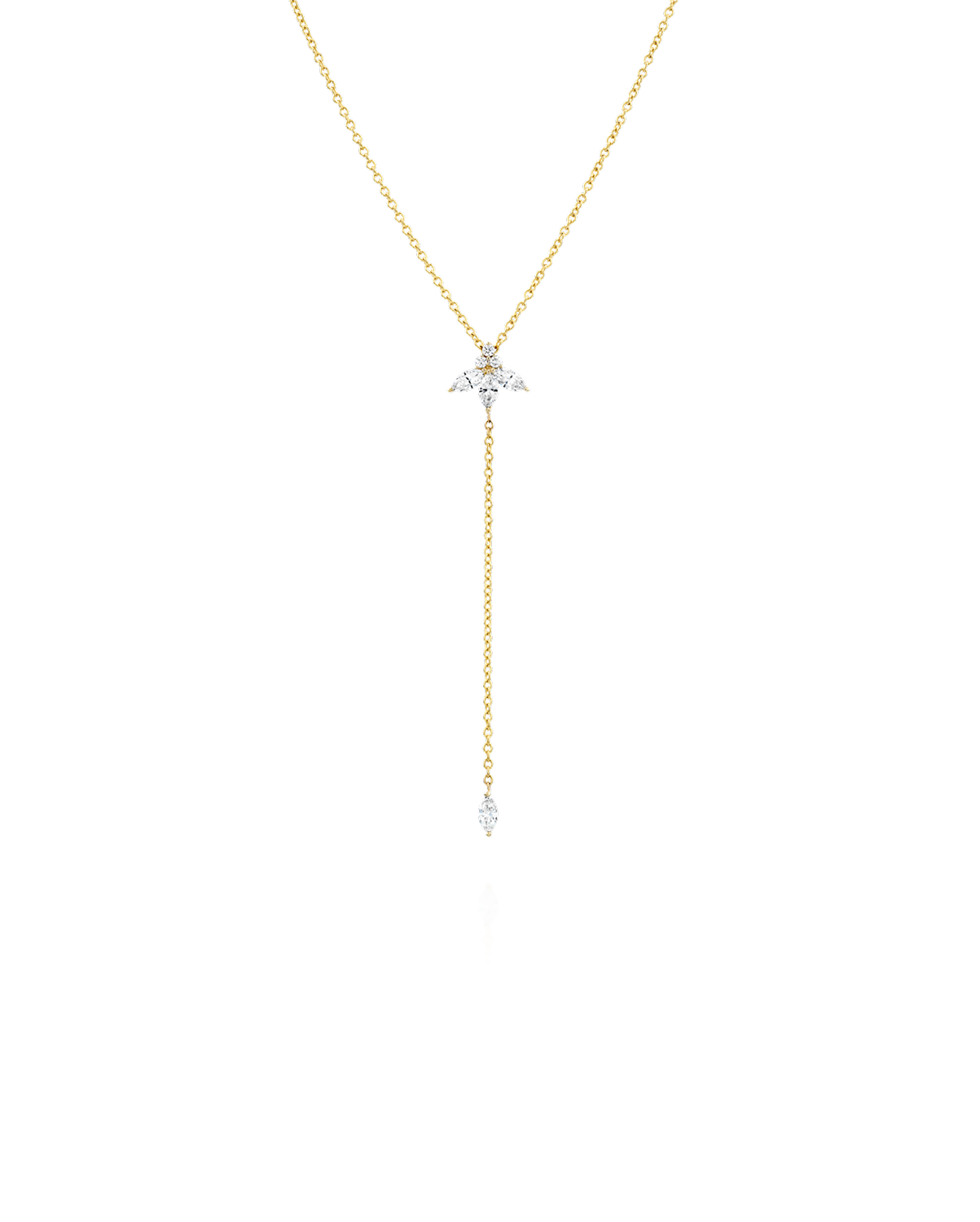Jeanne Poisson Necklace with Tie