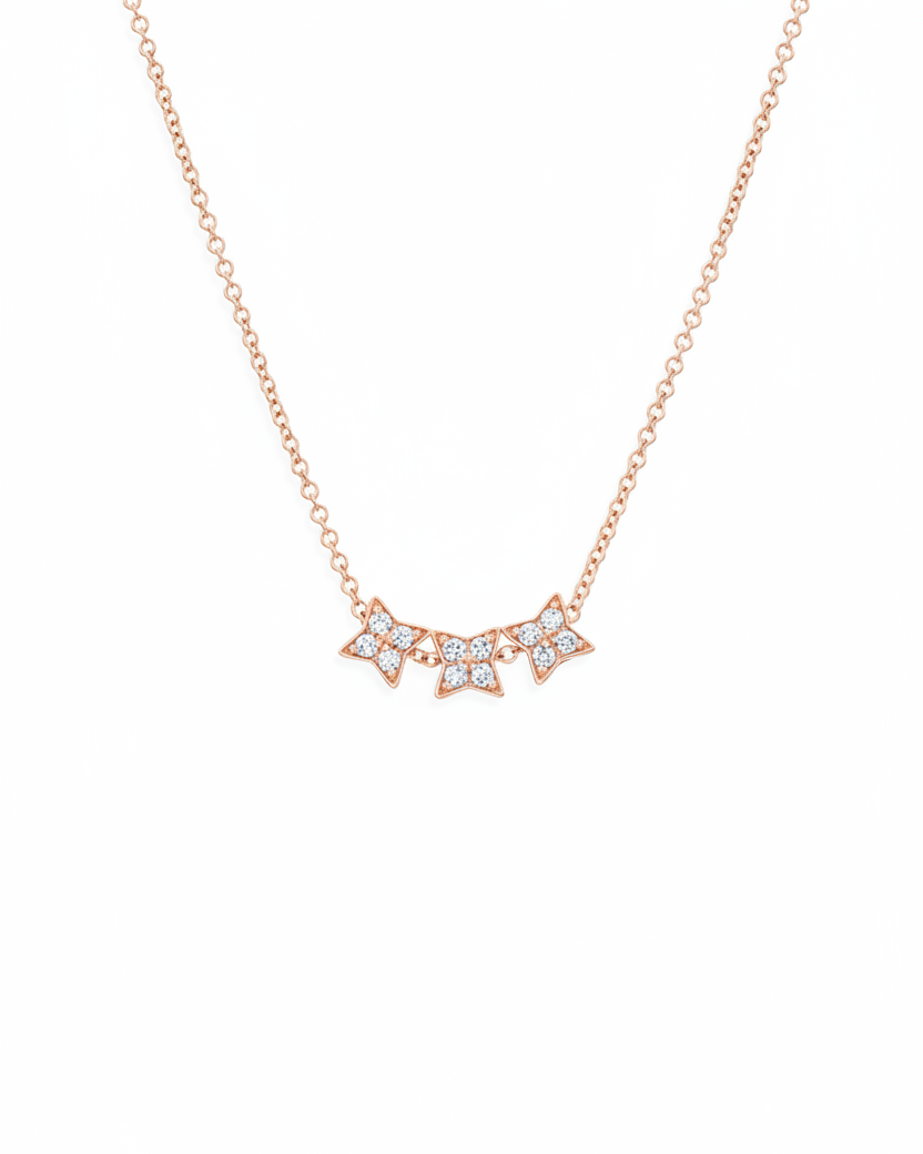 Jupiter Necklace with Diamonds