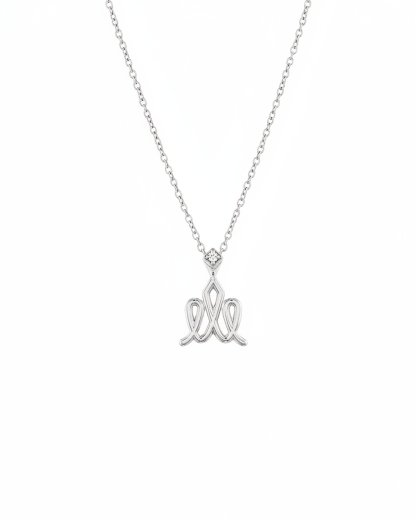 Crown Gold Necklace