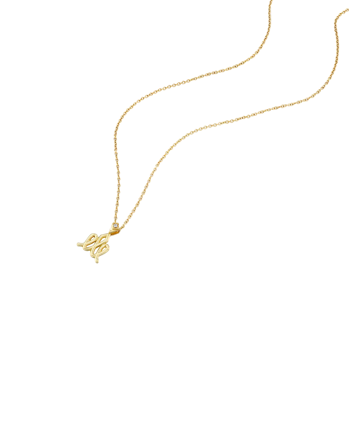 Crown Gold Necklace